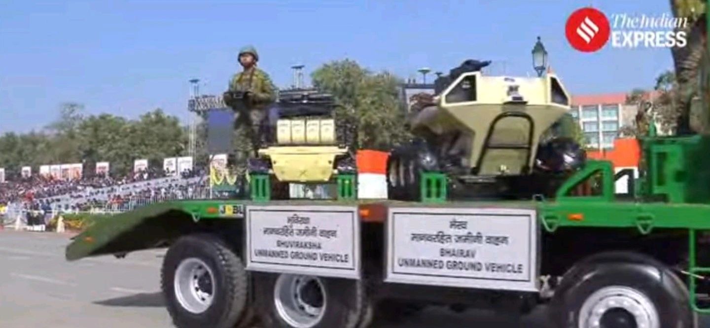 Edgeforce UGV at Kartavya Path